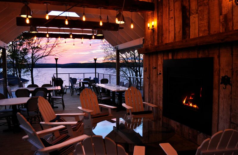 Dining And Shopping In A Mountain Setting