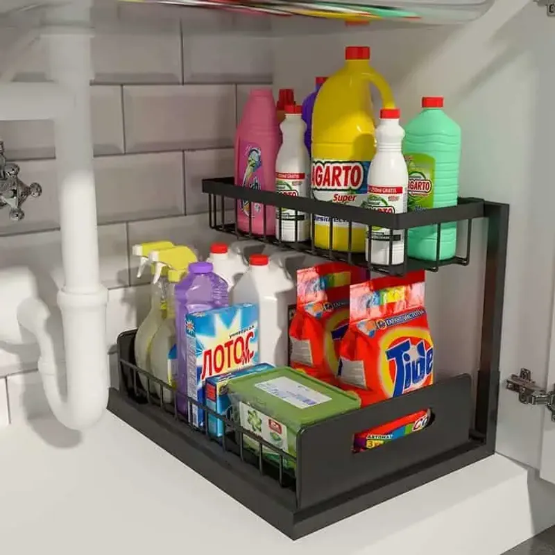 Arizona Experts Say These 10 Bathroom Storage Habits Are A No-Go - Decor Hint Keeping Cleaning Products Under The Sink Without Organization