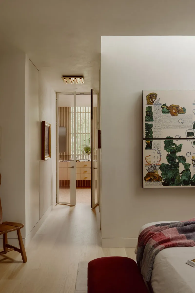 Primary Suite Retreat Behind Brick Walls