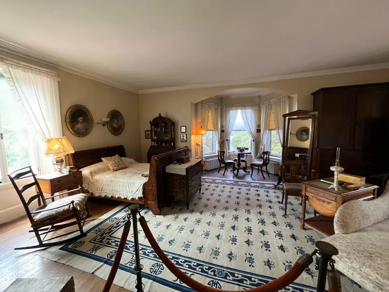 Inside The 45-Room Mansion In New York's Hudson Valley Once Owned By The Inventor Of Morse Code - Decor Hint Bedrooms: Family, Guest, And Tower Suites