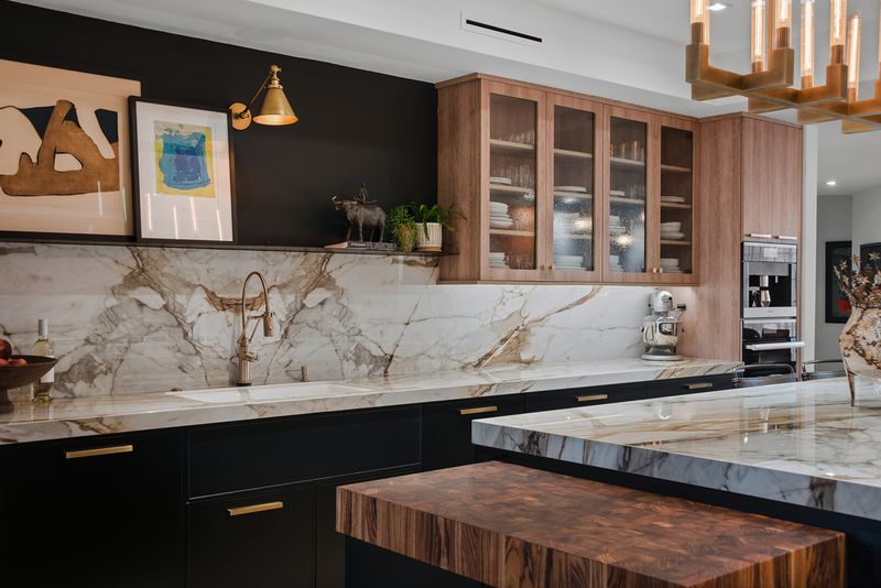 Stone Slab Countertops And Backsplashes