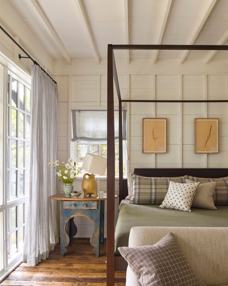 Michigan Lake House Bedrooms Perfect For Snuggling Up Lakeside - Decor Hint Scandinavian-Style Simplicity on Walloon Lake