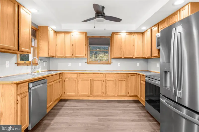 Orange-Toned Oak Hardwood