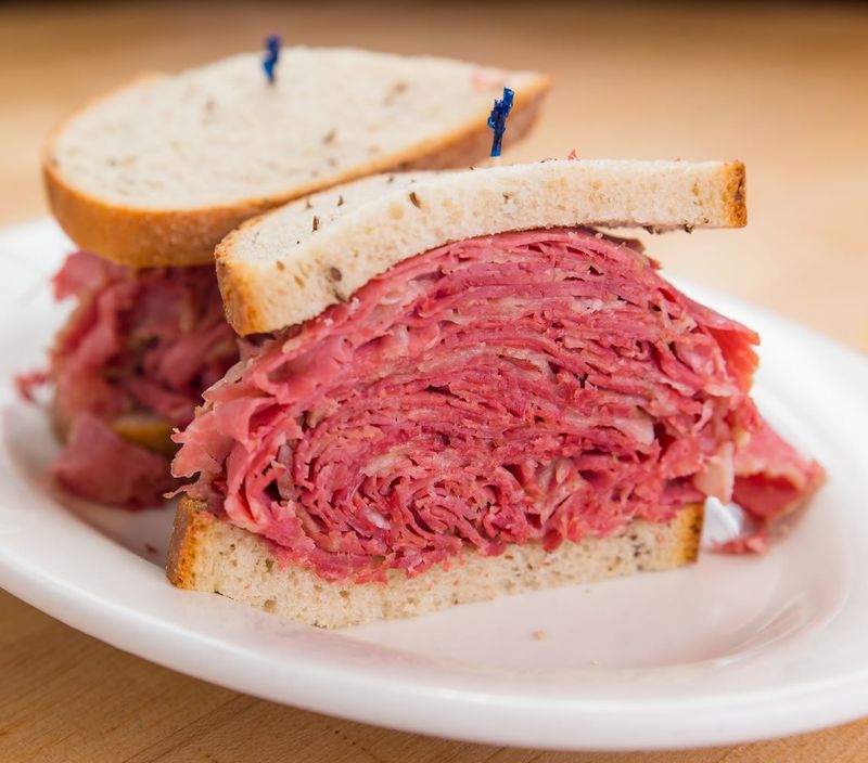 The Tiny New York Deli Serving A Pastrami On Rye Locals Call Legendary - Decor Hint A Taste Of Tradition Worth The Trip