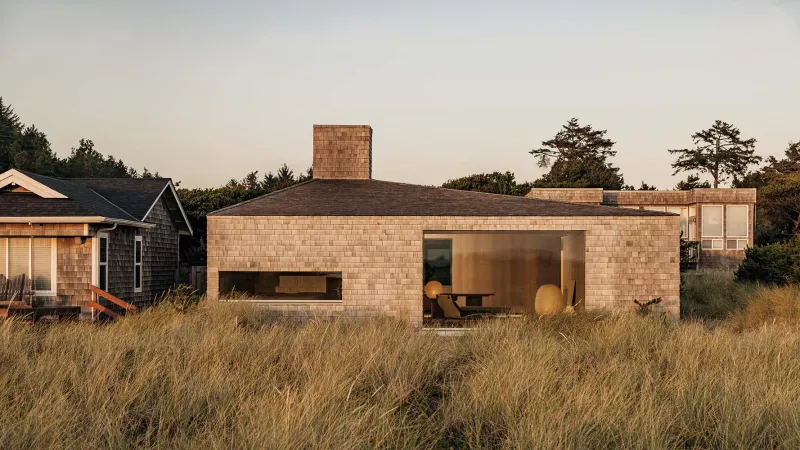 Shingle-Clad Exteriors Built To Withstand Salt And Storms