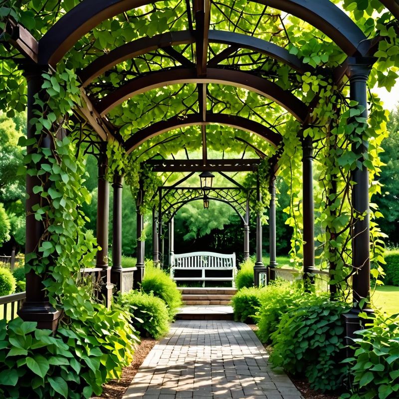 Create Cool Retreats With Vine-Covered Pergolas