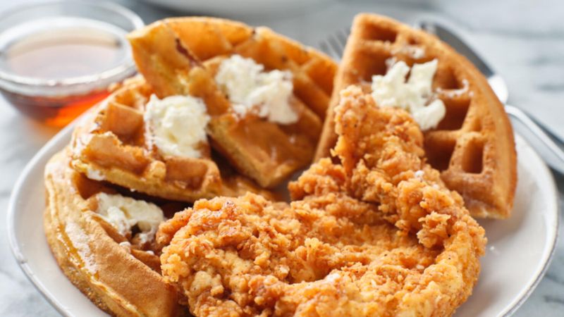 Dame's Chicken & Waffles - Durham