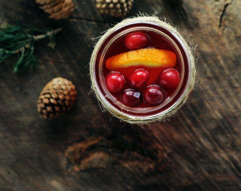 Spiced Cranberry Apple Cider