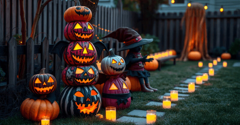 Massachusetts Celebrates With 19 Magical Halloween Displays Neighbors Love