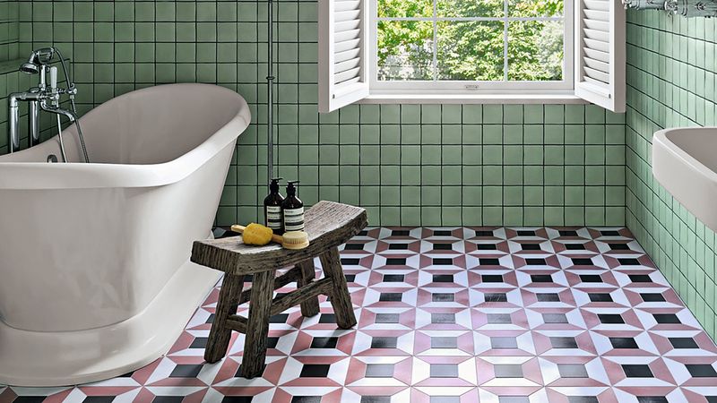 14 Maryland Homes With Design Features Owners Now Regret Choosing - Decor Hint Trendy Geometric Tile Patterns