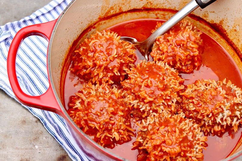 Porcupine Meatballs