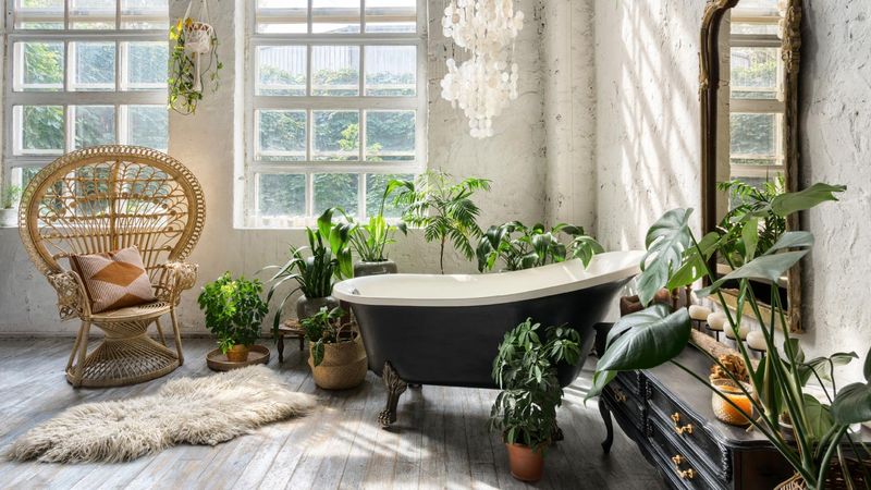 Bathroom Jungle Retreat in Fort Lauderdale
