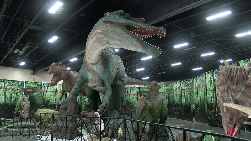Walk Among Life-Size Animatronic Dinosaurs