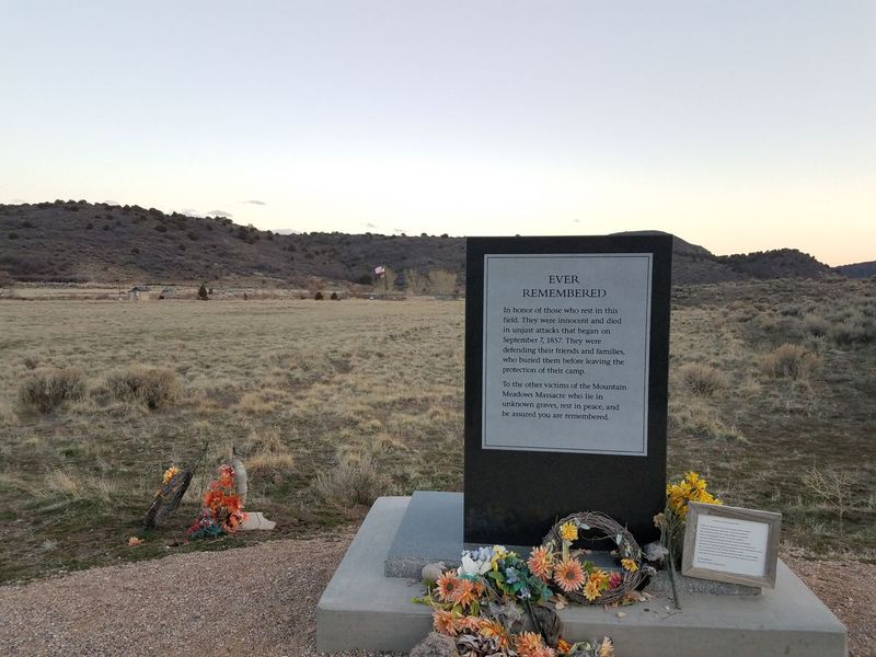 Mountain Meadows Massacre Memorial, Near Veyo