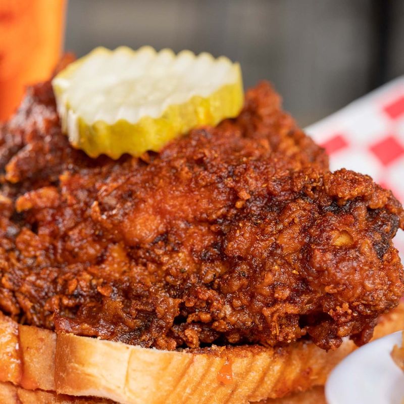 These Cozy North Carolina Diners Serve The Crispiest Fried Chicken - Decor Hint Rocky's Hot Chicken Shack, Asheville / Arden