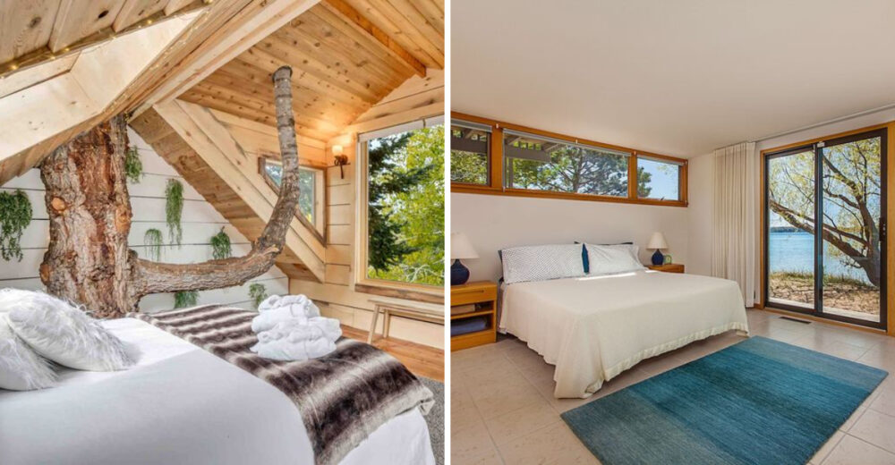 Michigan Lake House Bedrooms Perfect For Snuggling Up Lakeside - Decor Hint