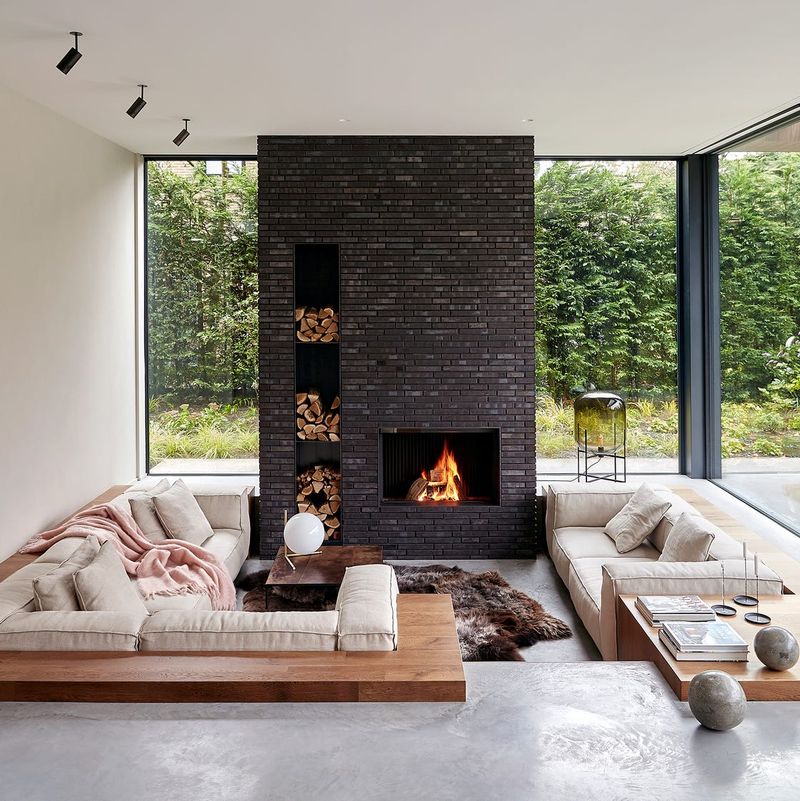 Retro-Inspired Living In Colorado That's Turning Heads This Year - Decor Hint Sunken Living Rooms Making a Splash