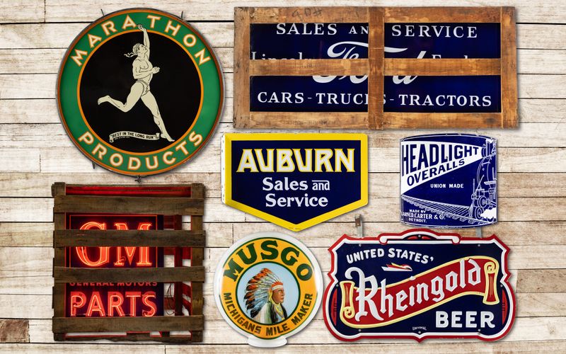 Vintage Advertising Signs