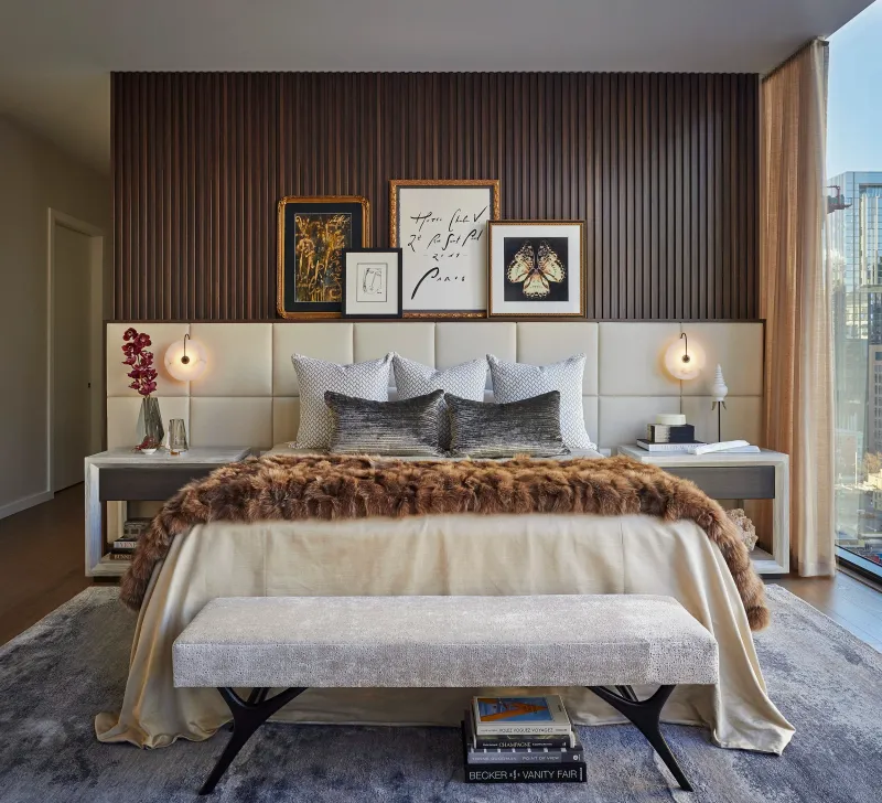 Luxe Velvet and Marble Stunner in River North