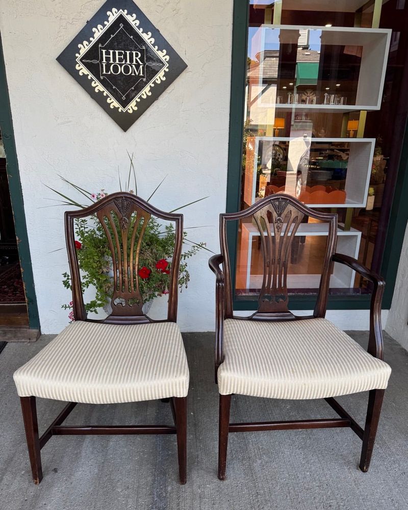 Hepplewhite Mahogany Chairs