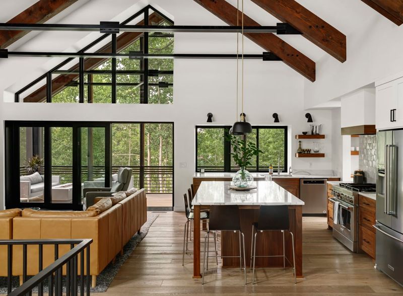 Four-Season Porch Kitchen