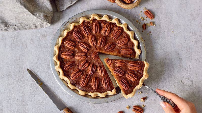 Gluten-Free Pecan Pie with Almond Flour Crust
