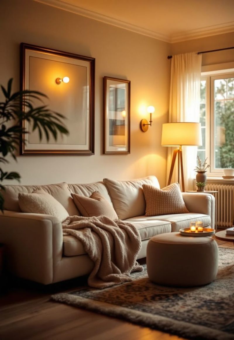 Amber-Hued Ambient Lighting