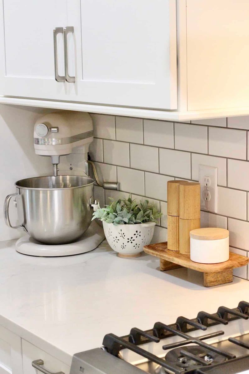 Neglecting to Declutter Surfaces and Countertops