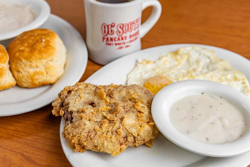 Old School Texas Diners Still Serving The Chicken Fried Steak Locals Love Most - Decor Hint Ol' South Pancake House - Fort Worth