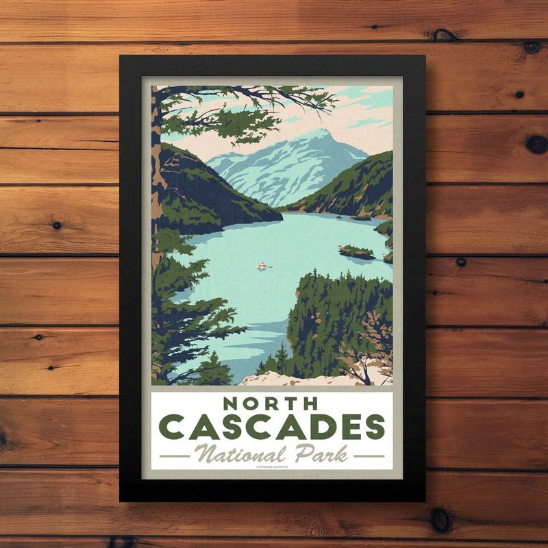17 Washington Collectibles Increasing In Value And Are Harder To Find - Decor Hint Washington State National Park Posters