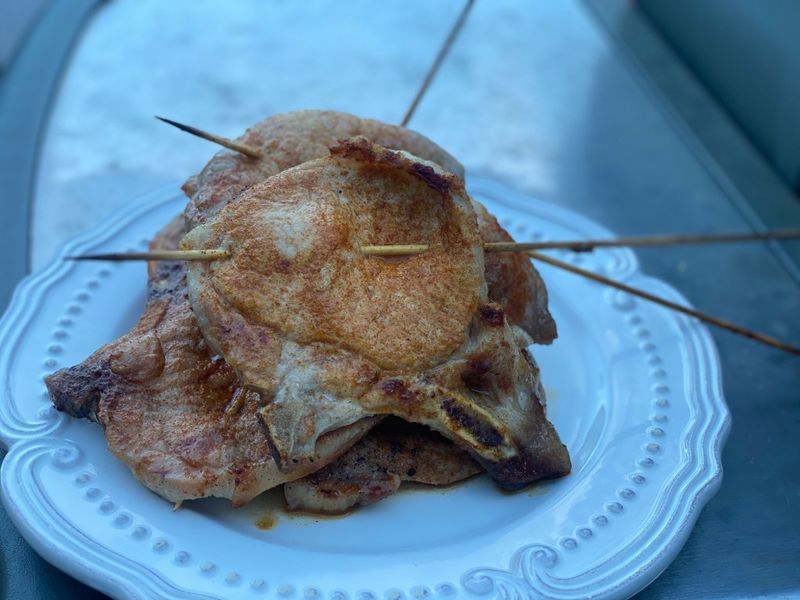 Must Try Foods On A Stick That Make The Ohio State Fair A Feast On A Stick - Decor Hint Pork Chop on a Stick