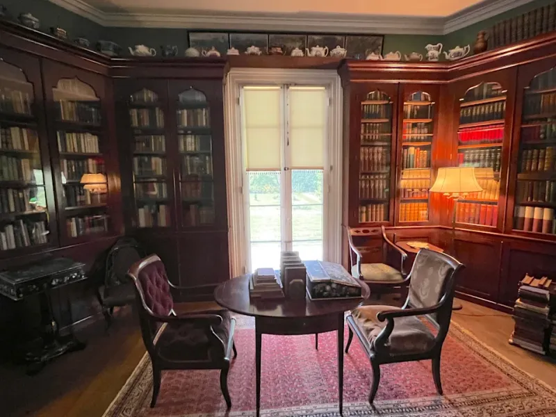 Inside The 45-Room Mansion In New York's Hudson Valley Once Owned By The Inventor Of Morse Code - Decor Hint Library: Gothic Touches And Personal Collections