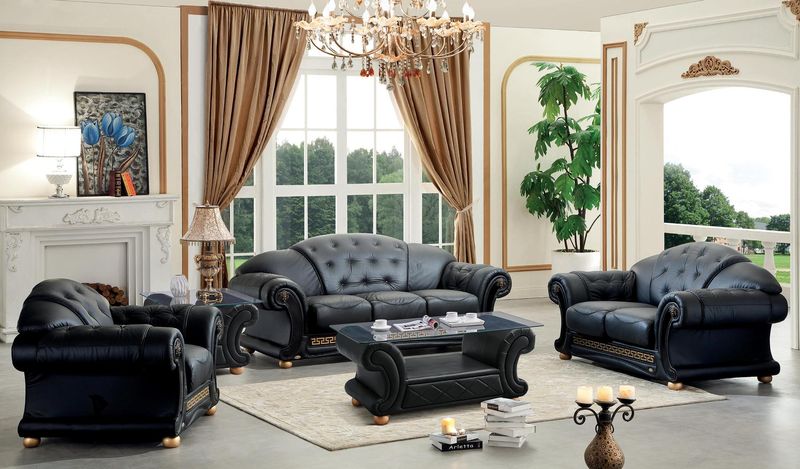 12 Iowa Sofa Colors Designers Agree Are Officially Out - Decor Hint Black Leather