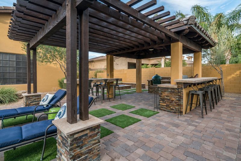 17 Arizona Home Trends Transforming Desert Living By 2030 - Decor Hint Ramada-Style Shade Structures