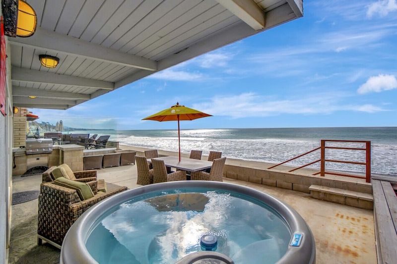 Spa with Ocean-Inspired Tilework