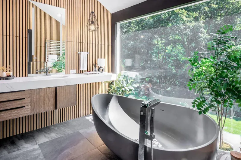High-End California Homes Feature These Key Design Elements - Decor Hint Spa-Like Bathrooms