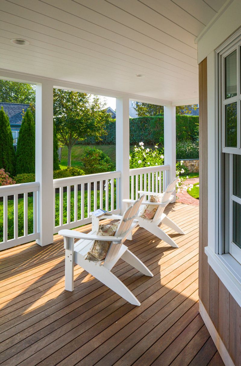 The Classic Wrap-Around with White Railings