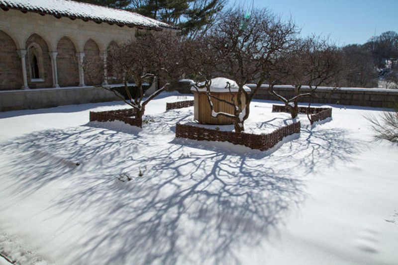 The Met Cloisters In Winter