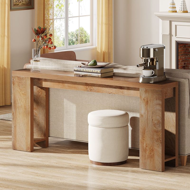 15 Living Oak Designs From Tierra's Texas That Showcase True Southern Sophistication - Decor Hint Oak Entry Console with Drawer Storage
