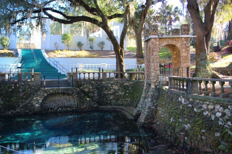 The Historic Spring With Turquoise Waters