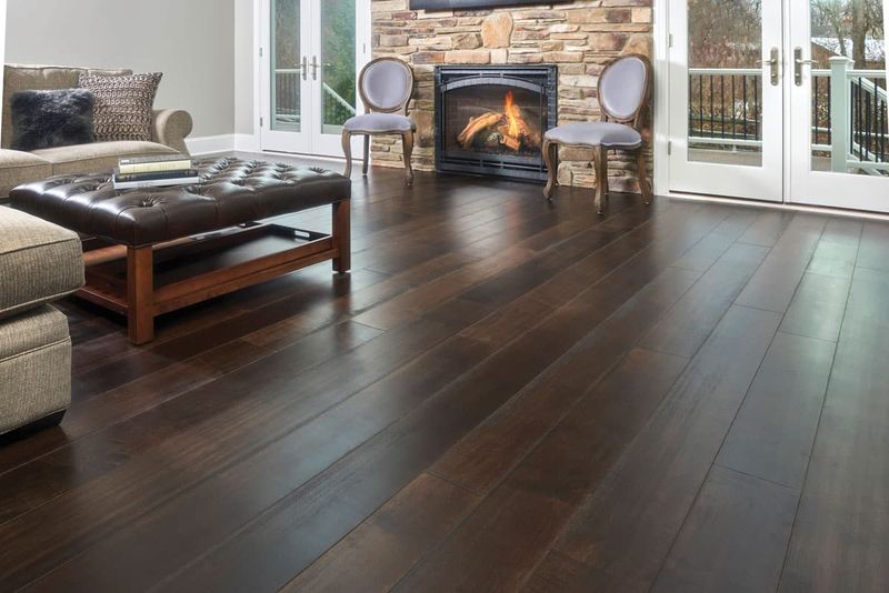 14 Maryland Homes With Design Features Owners Now Regret Choosing - Decor Hint Dark Hardwood Floors Throughout