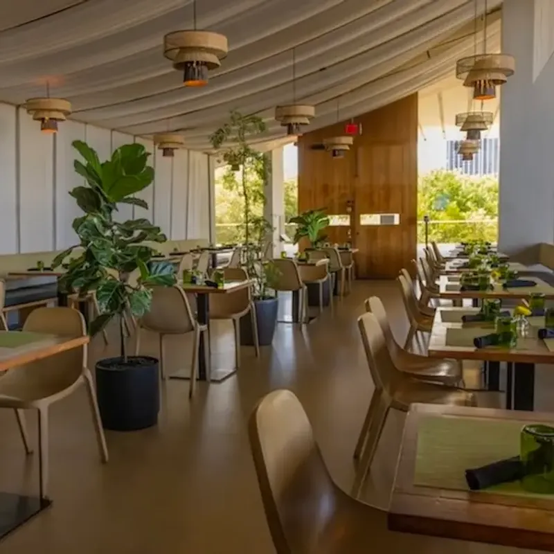 Best Restaurants To Visit In Downtown Miami - Decor Hint Verde at Perez Art Museum