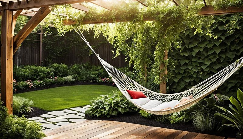 Hammock Garden with Shade Trees