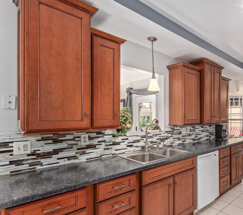 Cherry Wood Cabinets