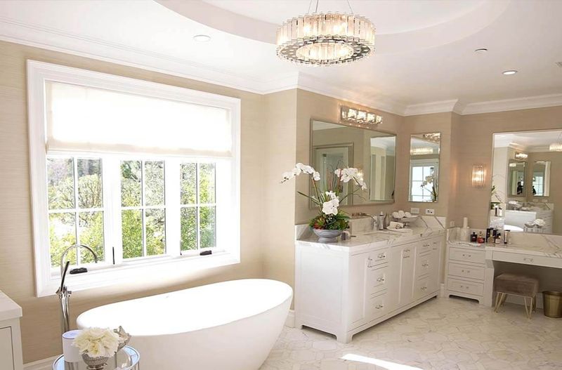 According To Washington Designers, Skip These Bathroom Expenses - Decor Hint High-End Bathroom Lighting Fixtures