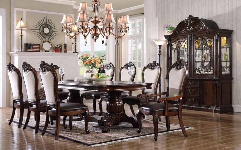 Heavy Dark Wood Furniture and Matching Sets