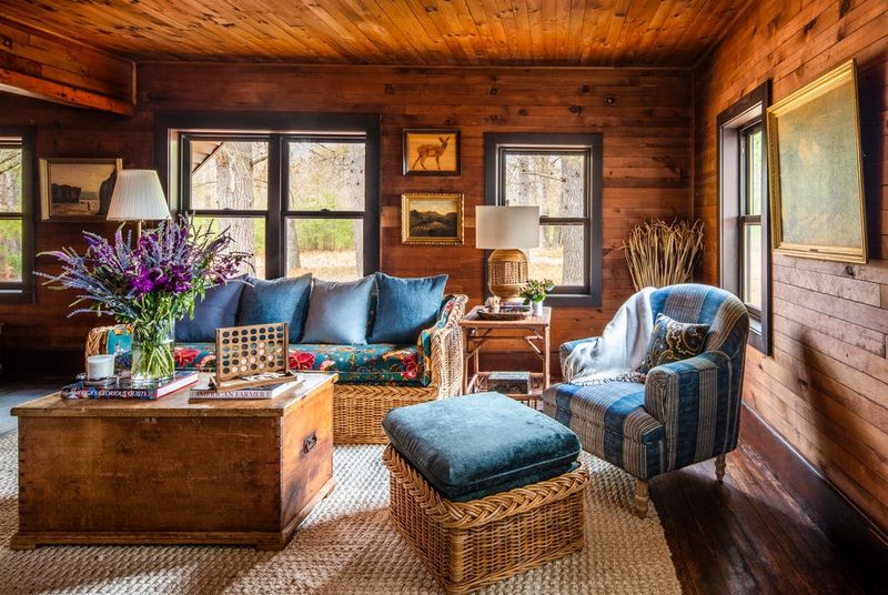 13 Living Room Decor Ideas That Are Disappearing Across Pennsylvania - Decor Hint Dark Wood Paneling