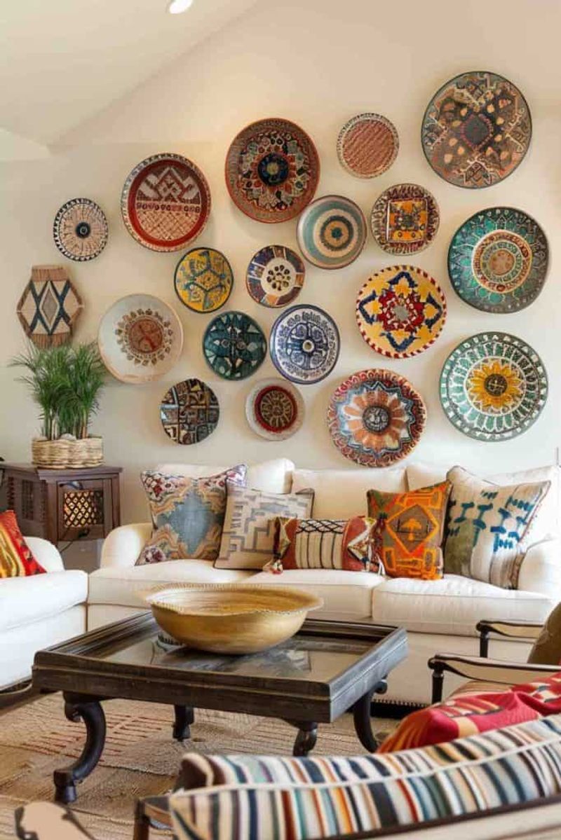 Decorative Plate Collections on Walls