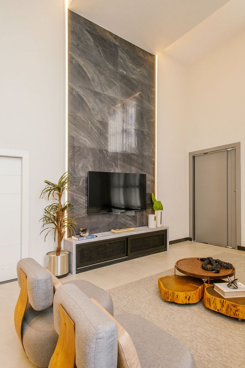 California's 12 Most Overplayed Living Room Trends To Ditch - Decor Hint Wall-Mounted TVs Without Frames