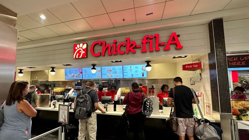 14 Airport Restaurants In Atlanta That'll Change The Way You Think About Layovers - Decor Hint Chick-fil-A